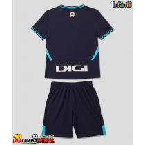 Camisa de Futebol Athletic Bilbao Equipamento Secundário Infantil 2025-26 Manga Curta (+ Calças curtas)